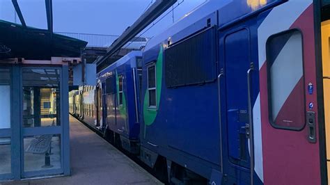 Rer C Um Z Transilien En Gare De Thiais Orly Pont De Rungis Youtube