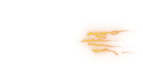 Yellow Lightning Png