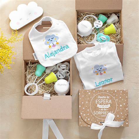 Cajas regalo bebé personalizadas Calcekids Calcekids