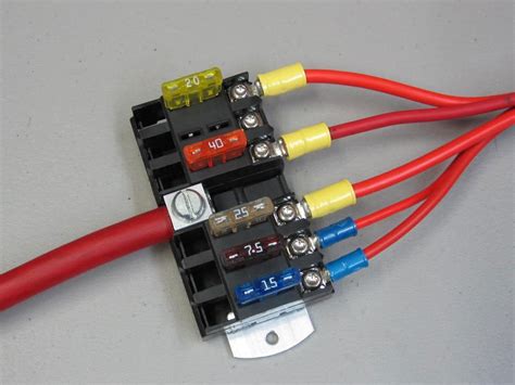 Automotive Fuse Box Wiring Diagram