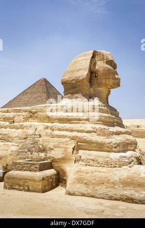 La Gran Esfinge Y La Gran Pir Mide De Giza La Pir Mide Egipcia M S