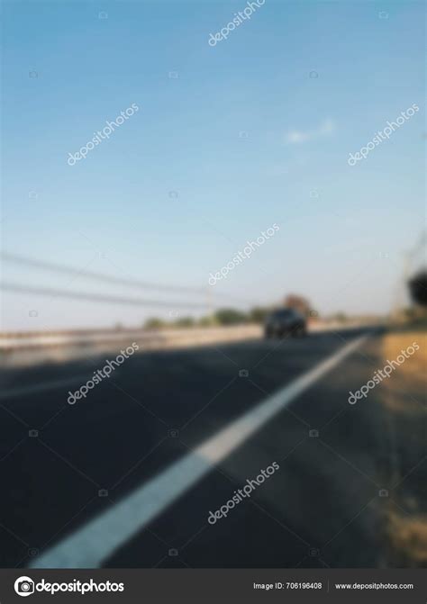 Blurred Car Road — Stock Photo © Luknaja 706196408