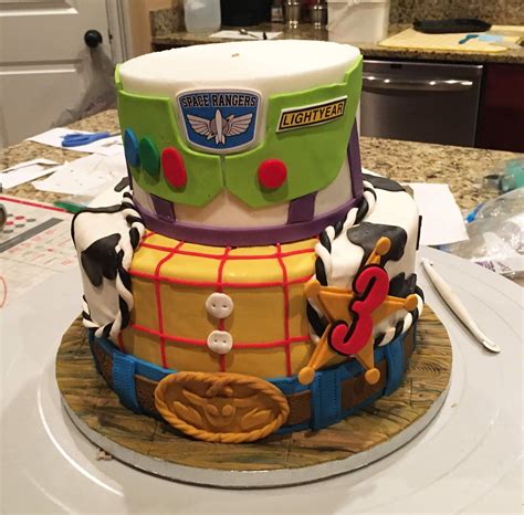 The Bake More Toy Story Cake Buzz And Woody