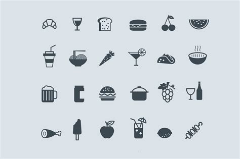 66 Food & Drink Icons - Creative VIP