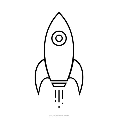 Dibujo De Cohete Espacial Para Colorear Ultra Coloring Pages