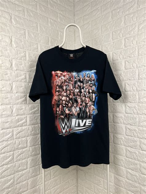 Vintage Wwf Wwe Raw Wrestling Tour T Shirt Grailed