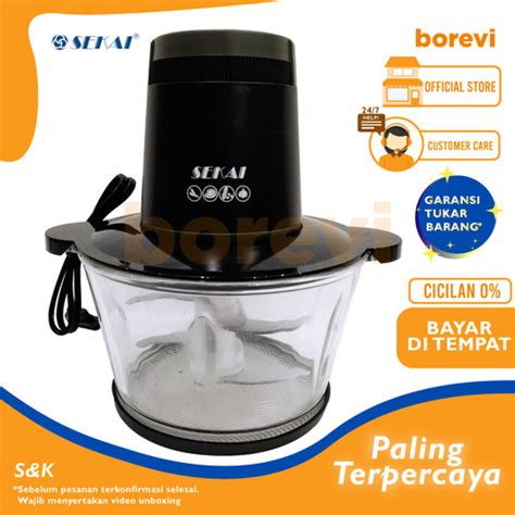 Promo Sekai Cp P Food Chopper Liter Penggiling Daging Sayuran