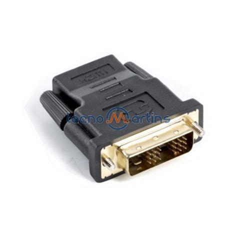 Ficha Adapt Dvi D Macho Hdmi Femea Lanberg Tecnomartins Pt