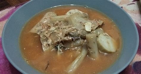 resepi asam pedas keladi utara  ikan kembung