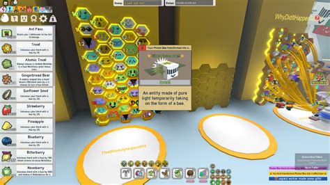 Getting A Gifted Photon Bee Bee Swarm Simulator YouTube