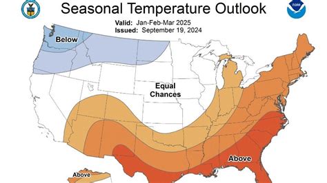 Noaa 2024 25 Winter Forecast Maps Show What To Expect In Massachusetts