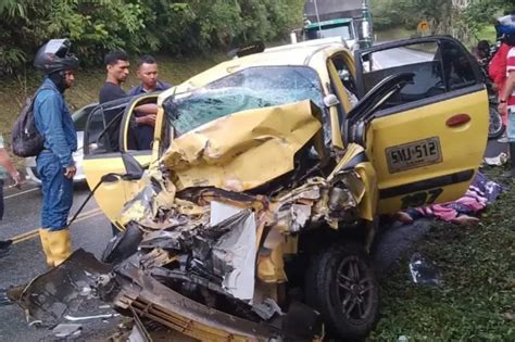 Fatal accidente en la autopista Medellín Bogotá cobra la vida de tres