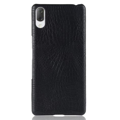 Cheap Shockproof Crocodile Texture PC PU Case For Sony Xperia L3