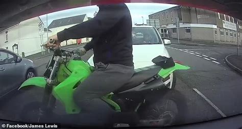 Motorcyclist Is Sent Crashing To The Tarmac After Losing Control Of His