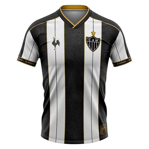 Noca Camisa do Atlético MG GALO 2024 MANTO DA MASSA 5 Shopee Brasil