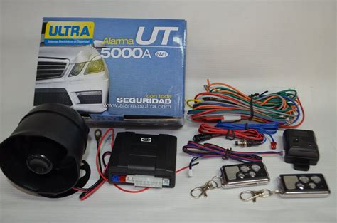 Alarma Ultra Para Vehiculos Ut 5000 24v 2 Controles Mercado Libre