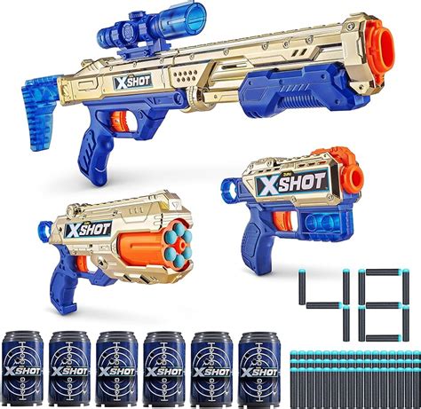 X Shot Excel Royale Edition Reflex Foam Dart Blaster Combo 48 OFF