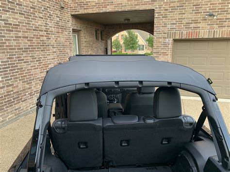 Installed Bestop Bikini Top For The Jlu Jeep Wrangler Forums Jl