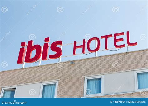 Ibis Hotel Logo on Ibis Building Editorial Photo - Image of blue, ibis: 143075061