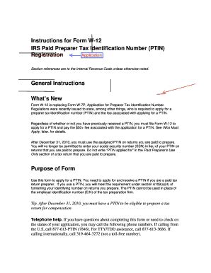 Fillable Online Reginfo Fillable Instructions For Form W 12 IRS Paid