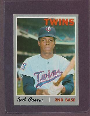 1970 Topps Rod Carew 290 HOF Twins Card NM MT CENTERED EBay