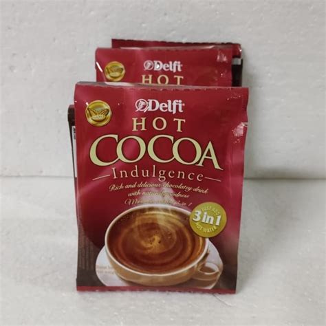 Jual Delfi Hot Cocoa Indulgence X G Shopee Indonesia