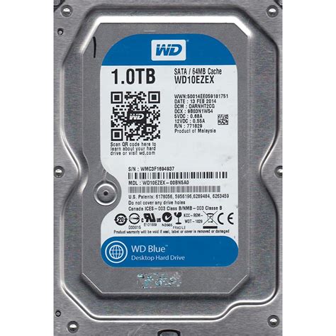 Disque Dur Interne To Western Digital Blue Wd Ezex Bn A