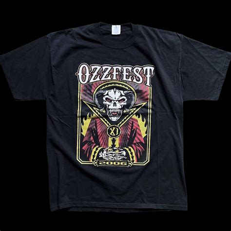 Vintage 2000s Ozzfest T Shirt Like New Mens Depop