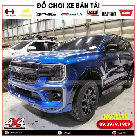 Gói độ bodykit Victor độ đẹp và đẳng cấp cho xe Ford Everest 2023 Cửa