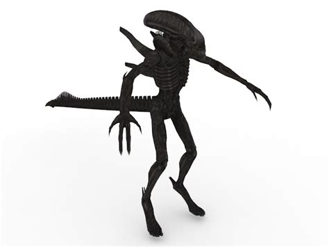 Xenomorph 3d model Object files free download - CadNav