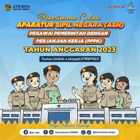 Tersedia Formasi Seleksi Kementerian Atr Bpn Pppk Cek