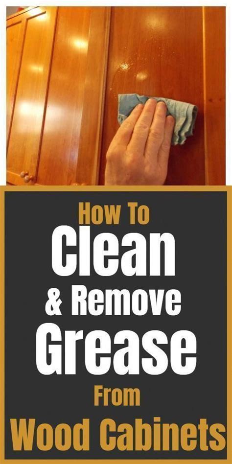 How Remove Grease From Wood Kitchen Cabinets Artofit