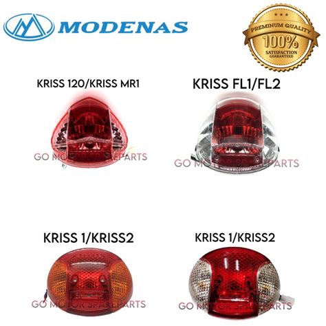 MODENAS KRISS1 KRISS2 KRISS110 KRISS100 KRISS FL1 FL2 KRISS120 MR1 TAIL