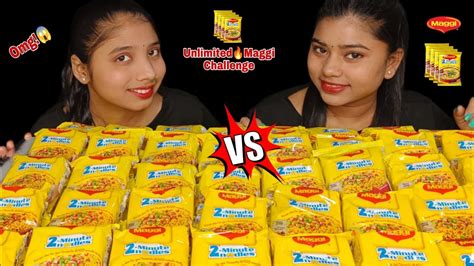 Unlimited Spicy Maggi Eating Challenge Spicy Maggi Competition