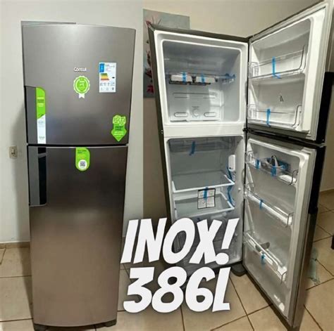 Geladeira Consul Frost Free Duplex Litros Altura Flex Cor Inox