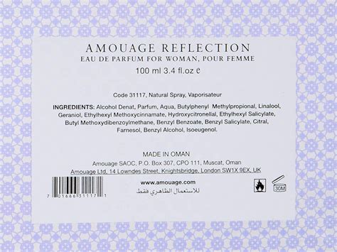 Amouage Reflection Woman Eau De Parfum Ml Buy Best Price In Uae