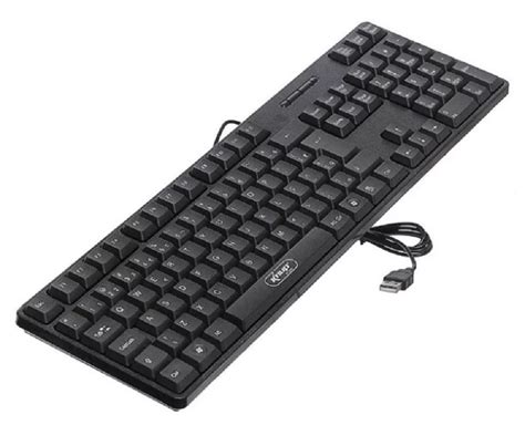 Teclado Fio Knup ABNT2 USB Para PCs E Notebooks RIKATECH