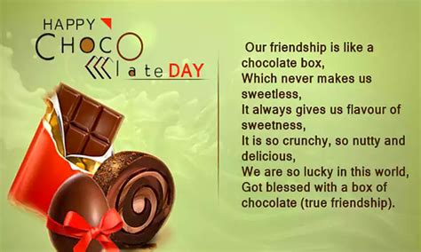 50+ Amazing Chocolate Day Quotes for Best Friend 2024 - QuotesProject.Com