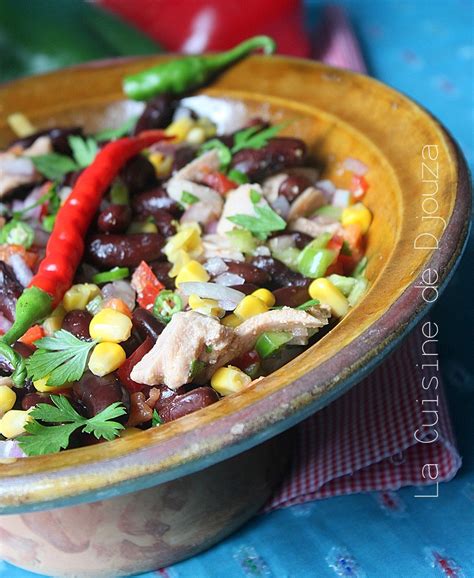 Salade Aux Haricots Rouges Mexicaine La Cuisine De Djouza