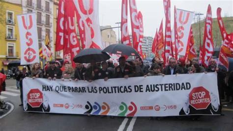 Ugt Y Cc Oo Rechazan Los Recortes De La Troika Y Piden Que El Del