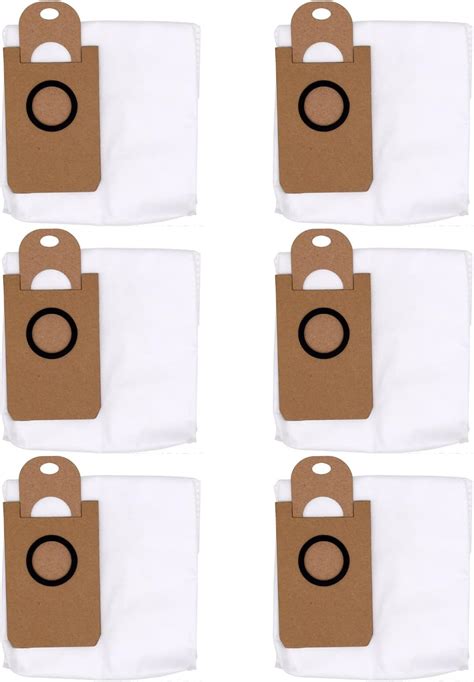 Amazon 6 Pack Dust Bags For IHome AutoVac Nova Self Empty Robot