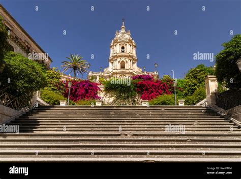 Cathedral Duomo Di San Giorgio Baroque Modica Monti Iblei Val Di