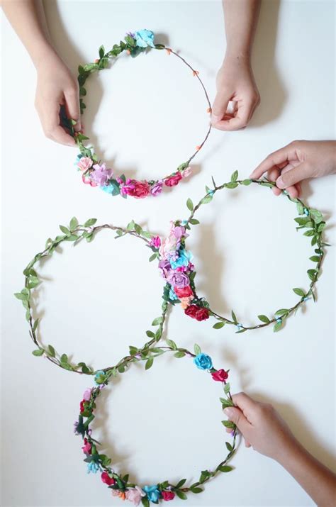 flower crown kit | Diy flower crown, Diy headband, Fairy crowns diy