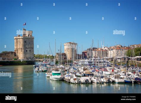 The Entry Of The Old Harbor Of La Rochelle Hi Res Stock Photography And