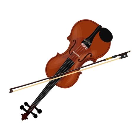 Premium Vector A Violin With The Word Violin On It