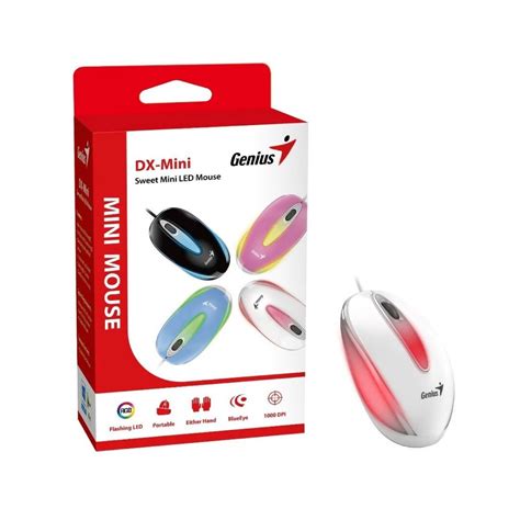 Mouse Genius Dx Mini Led Blaco Mouse Genius Dx Mini Led Blanco Todo