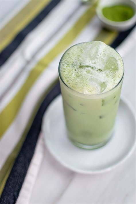 how to make iced green tea matcha