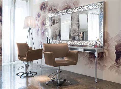 Workstation For Hairdresser Louise Ii Goldenight Collection By Maletti