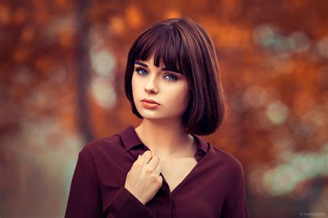 Wallpaper Women Portrait Depth Of Field Face Marie Grippon Lods