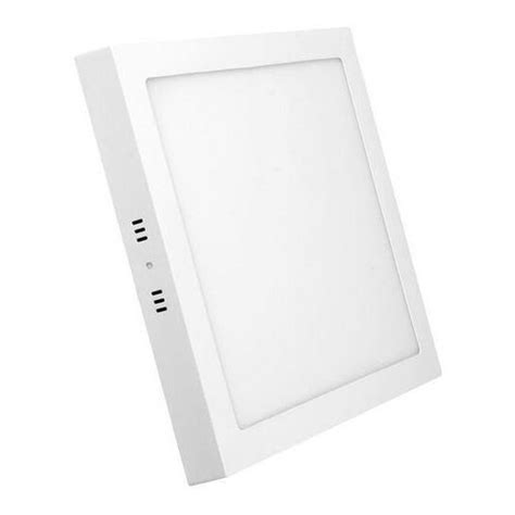 Painel Led Plafon W Sobrepor Quadrado Branco Frio X Bivolt Em